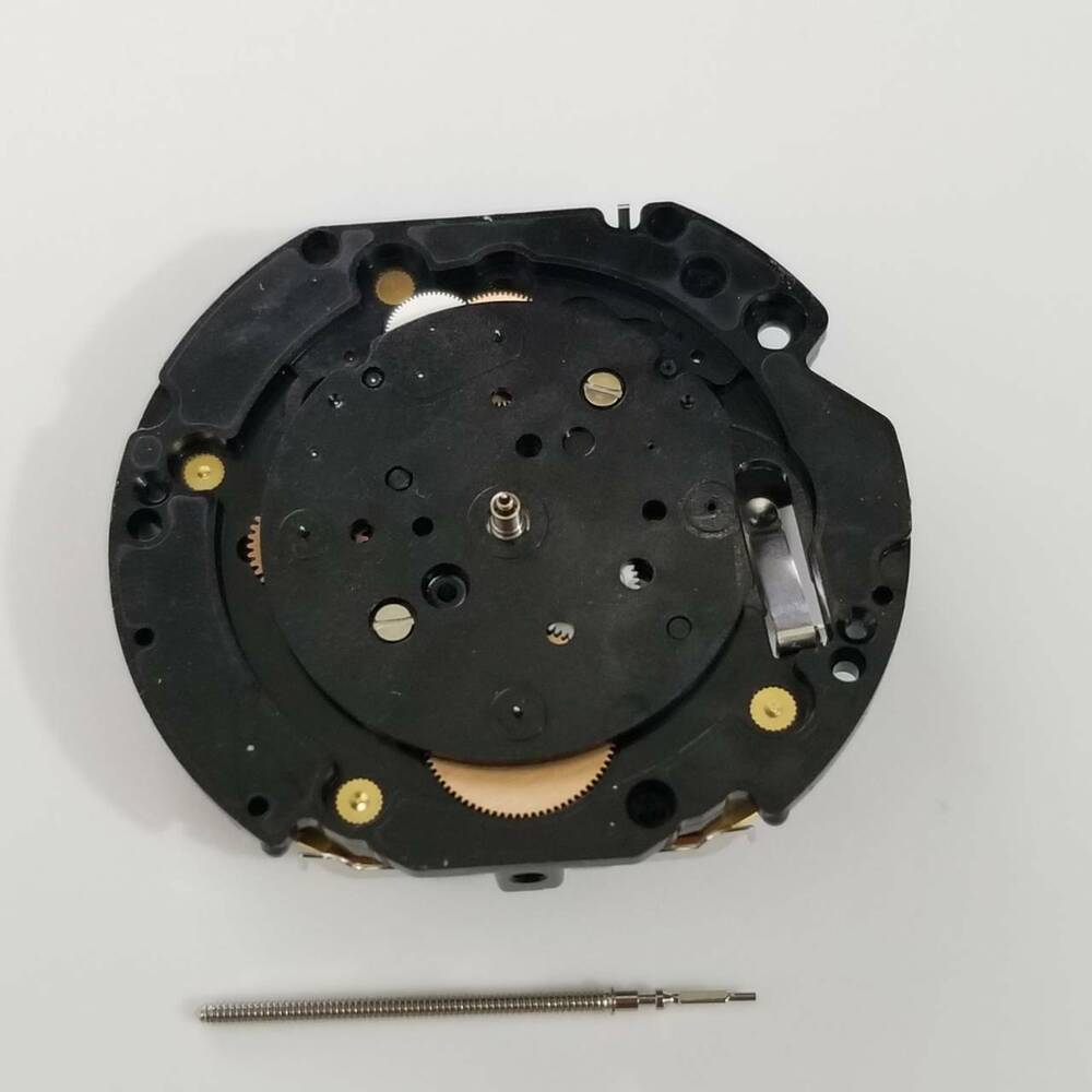 Hattori Epson TMI VD34A quartz watch movement, precision Japan-made component for repairs.