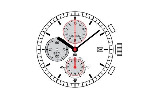 S. Epson YM9G quartz watch movement, precise repair part for reliable watch accessory maintenance.