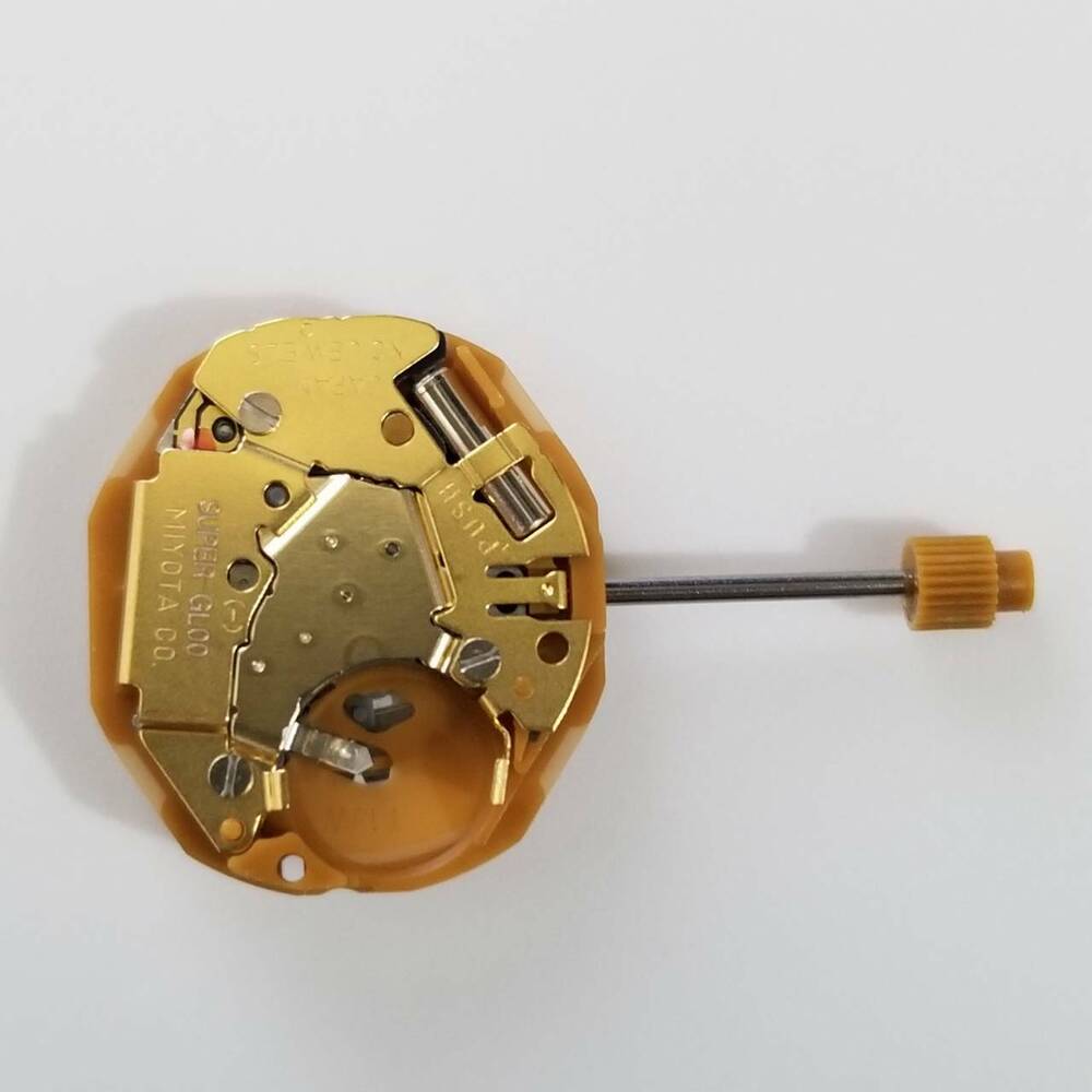 Miyota GL00 quartz watch movement, precise replacement for GL02 models, reliable repair part.