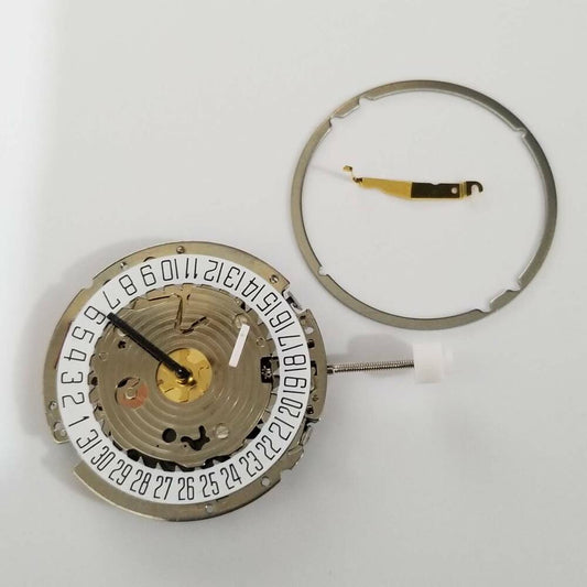 Pièces de réparation pour montres argentées à mouvement à quartz ISA 8176/2050