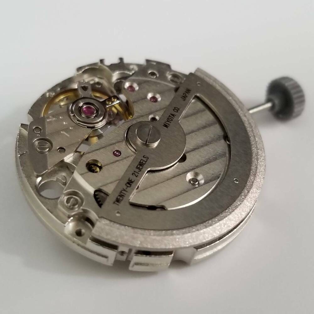 Miyota 82S5 automatic watch movement repair part for precision mechanical timepieces by Miyota.