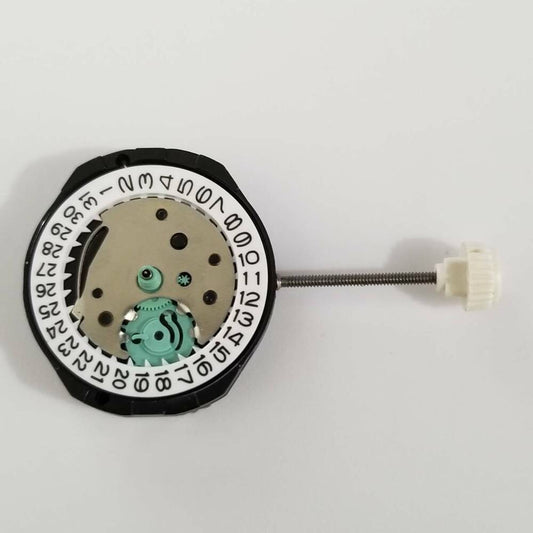 Set of 3 SUNON SL25 quartz watch movements for precise timekeeping and repair tasks.