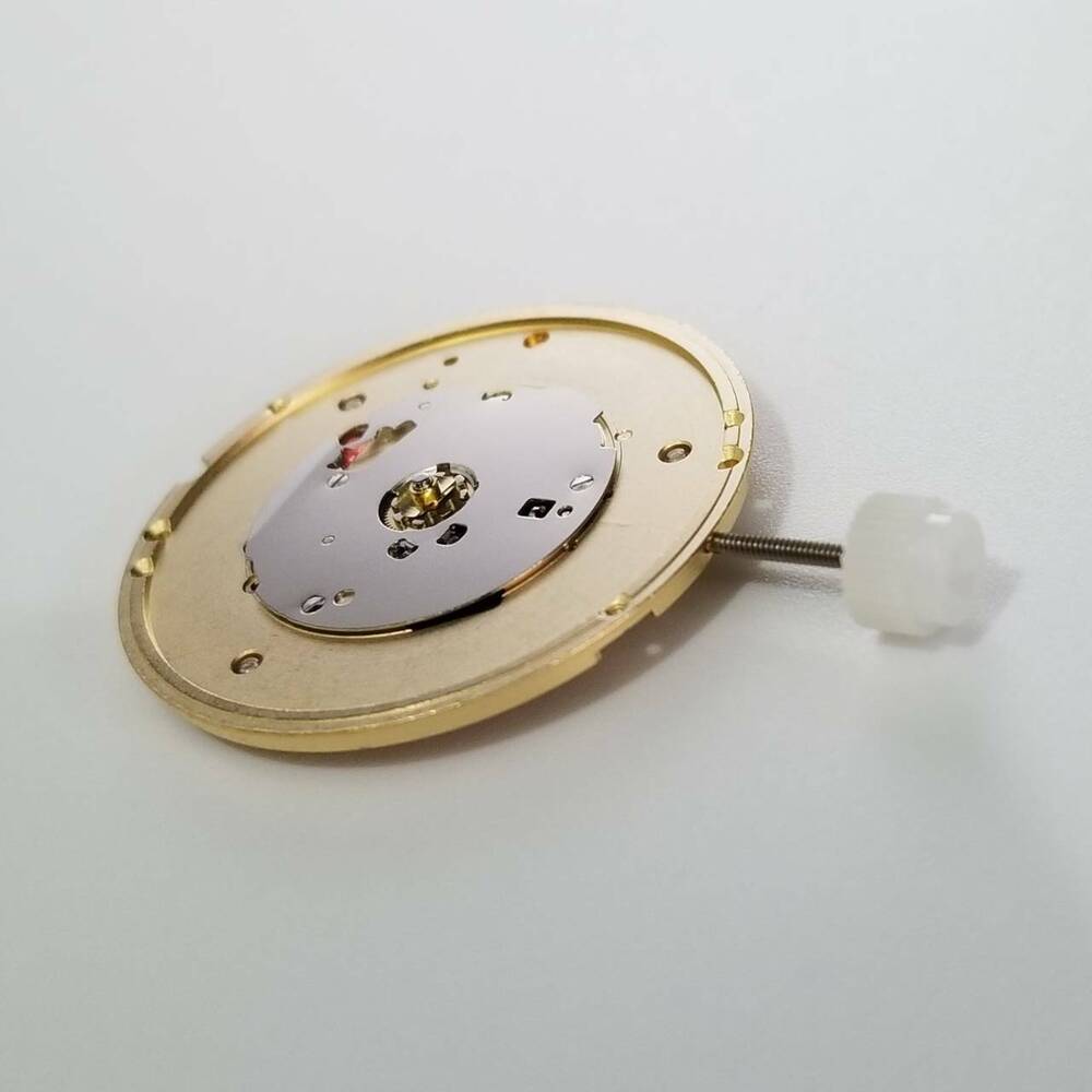 ETA E64.031 quartz watch movement repair part with precision components for timekeeping accuracy.