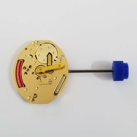 ETA E03.001 quartz watch movement replacement with compatibility for models 281.001, 281.002, 1458, 1459 by ETA.