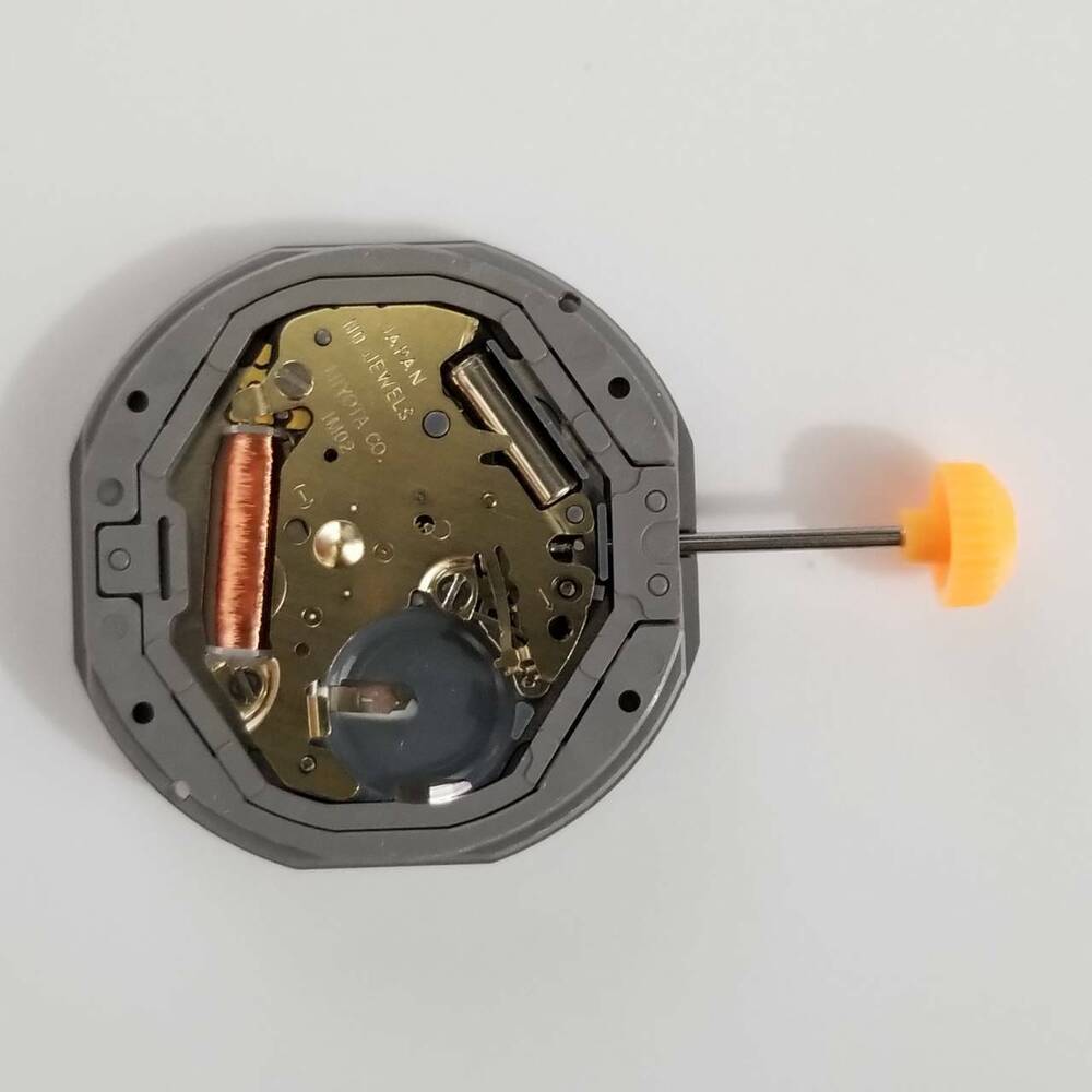 Miyota 1M02 quartz watch movement repair part for models 1100A, 1101, 1102A, precise and durable.