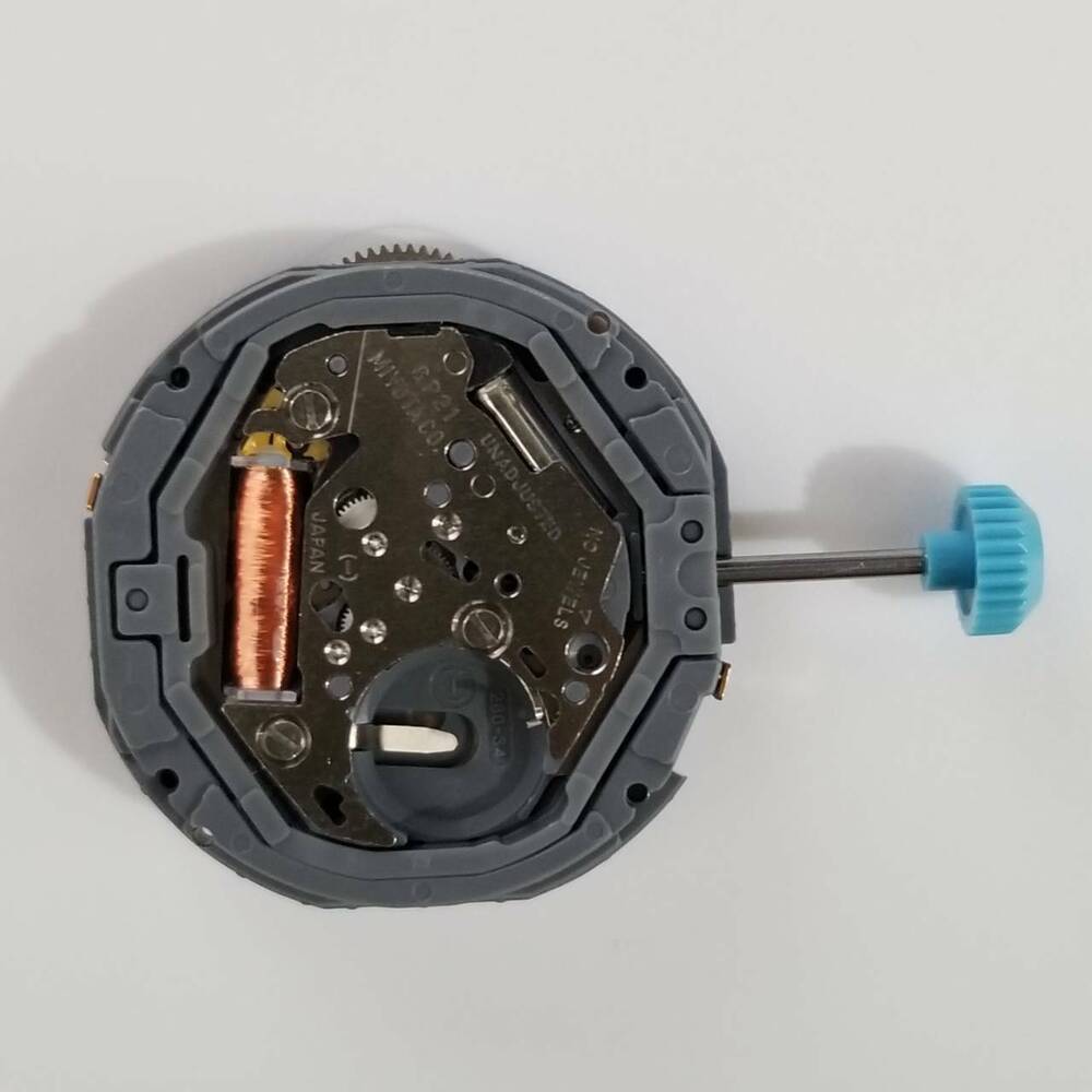 Miyota 6P21 quartz movement repair part for precise watch maintenance in Miyota timepieces.