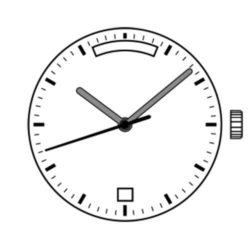 SII VJ45 quartz watch movement repair part for accurate watch maintenance and timekeeping.