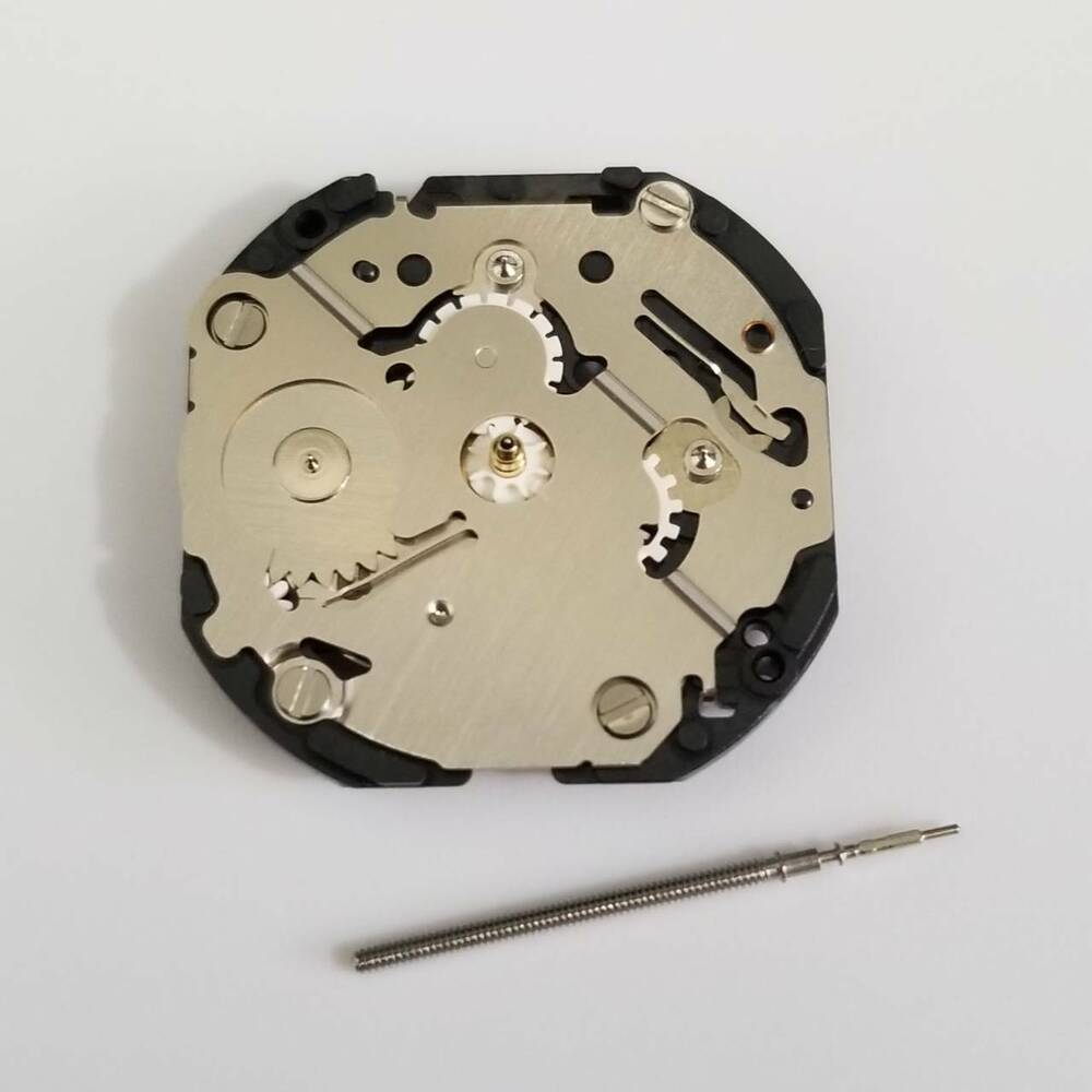 S. Epson VX3N quartz watch repair part showing precise movement component detail for Timex accessories