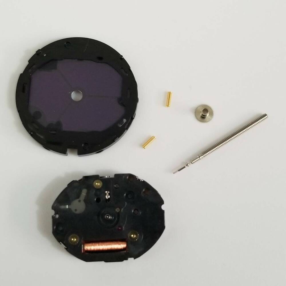 S. Epson VS17 solar quartz watch repair part, precise movement component for timepiece maintenance.