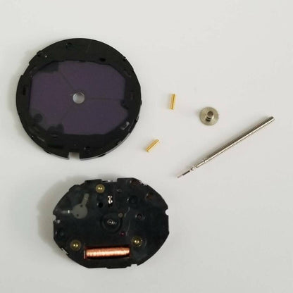 S. Epson VS17 solar quartz watch repair part, precise movement component for timepiece maintenance.