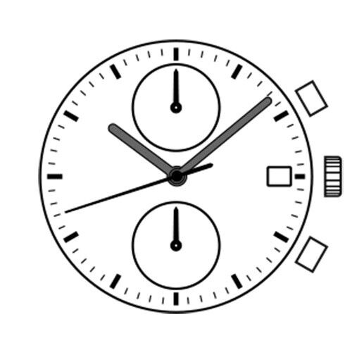 SII VD51 quartz watch movement repair part for accurate and durable timekeeping.