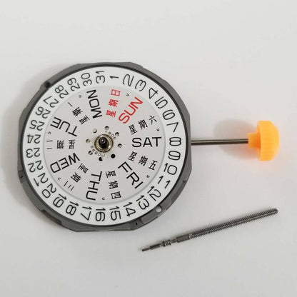 Miyota 1M02 quartz watch movement replacement part, compatible with 1100A 1101 1102 models