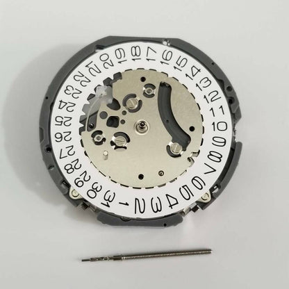 Hattori Epson TMI VK68 quartz movement watch repair part for precise timekeeping.  