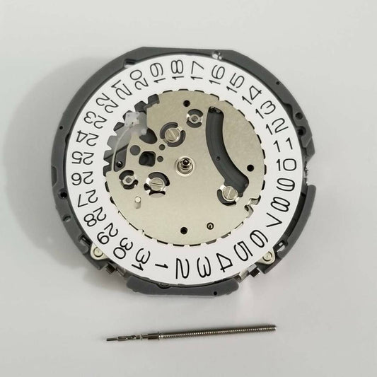 Hattori Epson TMI VK68 quartz movement watch repair part for precise timekeeping.  