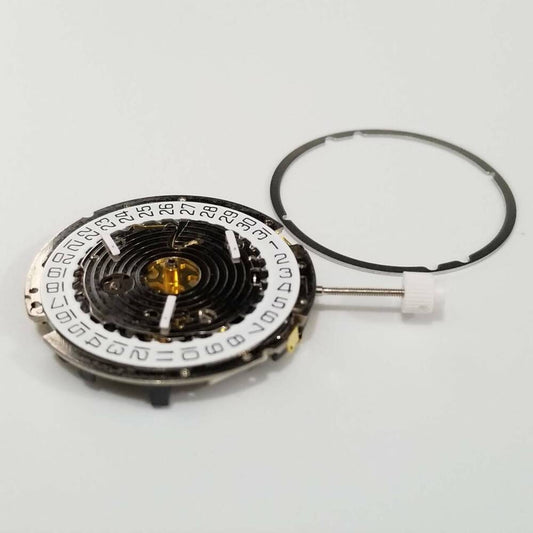 ISA 8171 gold watch repair part with quartz movement, compatible with 8161/202 and 8181 models.
