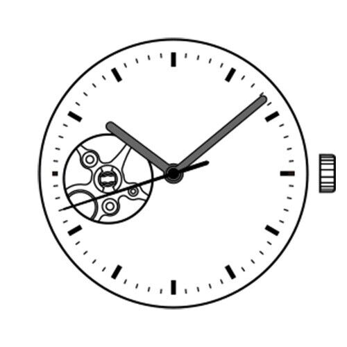 SII NH38 automatic watch movement for Seiko 4R38 repair and replacement parts.