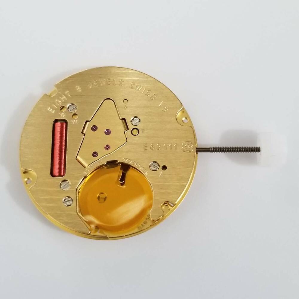 ETA E63.111 Quarzwerk Uhren Reparaturteile Ersetzt 255.411