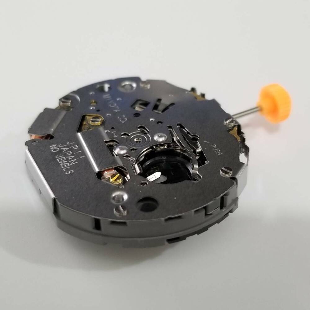 Miyota JP11 quartz watch movement repair part, precision timekeeping component for Miyota watches.