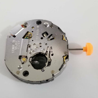 Miyota JS25 quartz watch movement for accurate timekeeping and professional repairs.