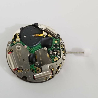 Silver ISA 8176/2050 quartz watch repair part, ensuring precise timekeeping and long-lasting durability.