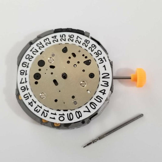 Miyota JP11 quartz watch movement repair part, precision timekeeping component by Miyota.