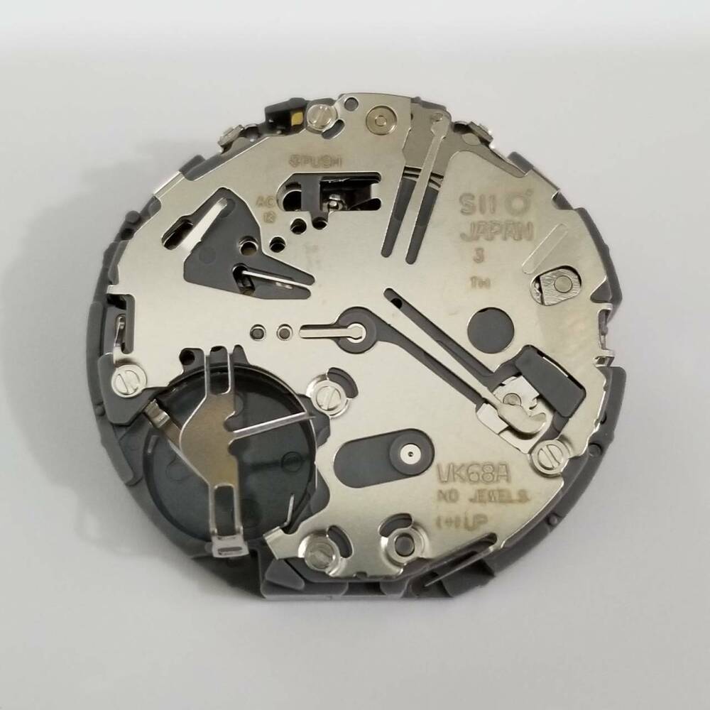 SII VK68 quartz watch repair parts for accurate movement maintenance by SII.