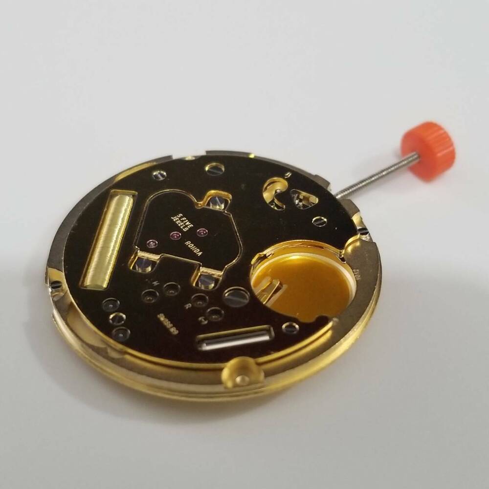 Ronda 1012 quartz movement repair parts for precise watch accessory maintenance by Ronda.