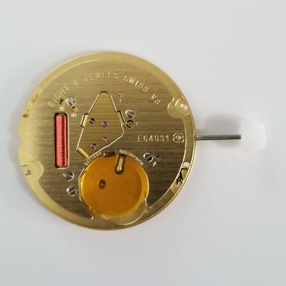 ETA E64.031 quartz watch movement repair part with precision components for accurate timekeeping by ETA.