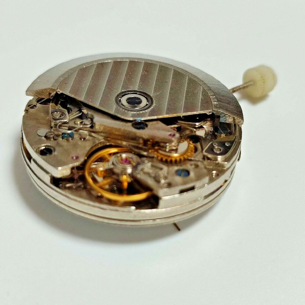 SHANGHAI 7750 watch movement repair part with black date display for precise timekeeping