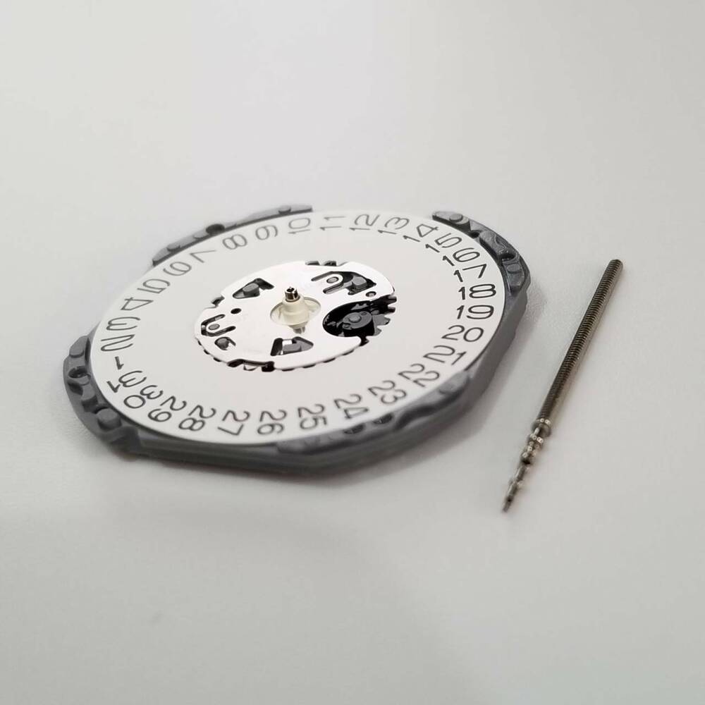SII VJ42 quartz movement repair part for watch accessories, precise timekeeping component.
