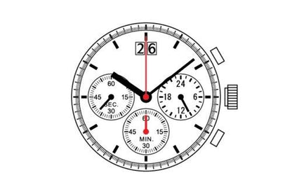 S. Epson YM04 quartz movement part for precise watch repair and accessory maintenance.