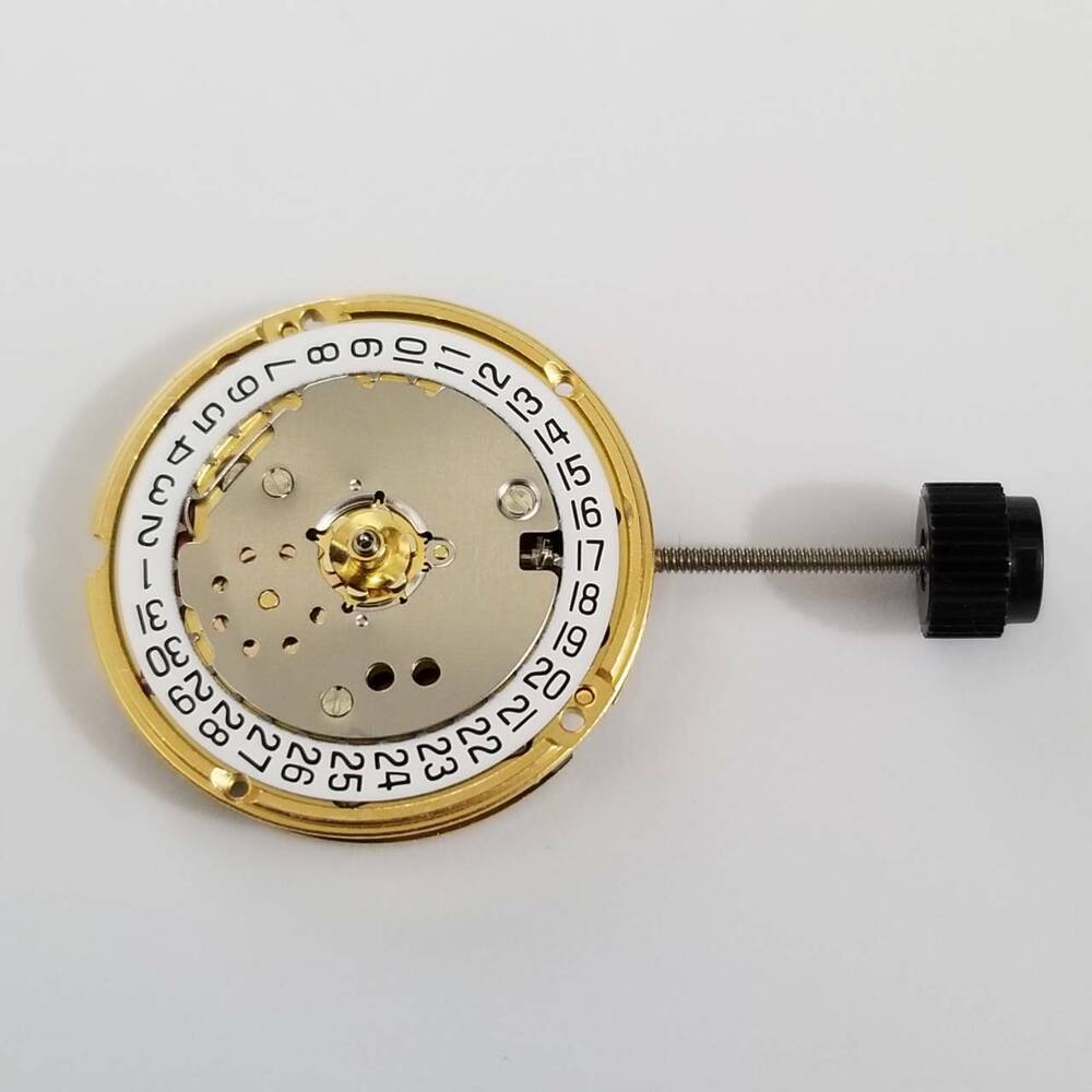 ETA F03.111 quartz watch movement replacement for models 956.112, 956.114 by ETA, precise timekeeping repair part.