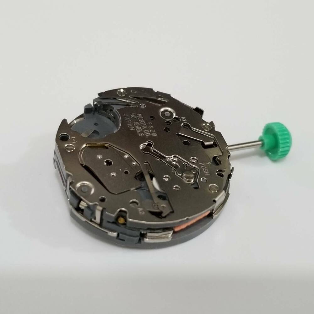 Miyota FS20 quartz watch movement, precise repair part for F520 models by Miyota, reliable quality