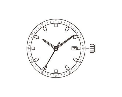 Miyota 2415 quartz watch movement repair part for accurate timekeeping and long-lasting performance.