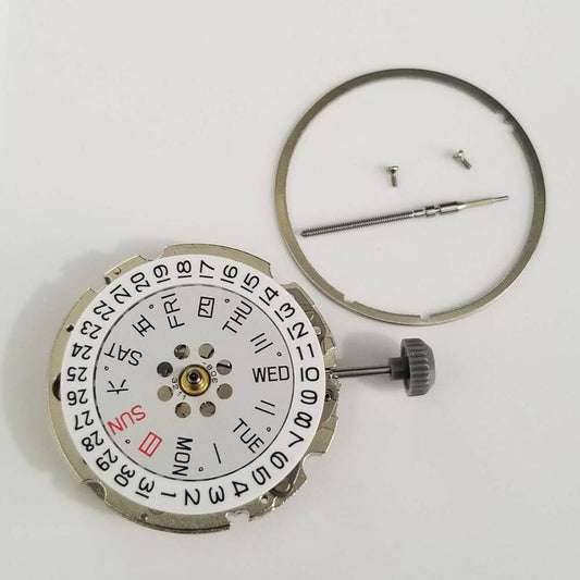 Miyota 8205 automatic watch movement replacement part for precise mechanical repairs.