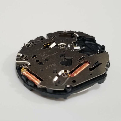 S. Epson VR3G quartz watch repair part, precise movement component for accurate timekeeping.