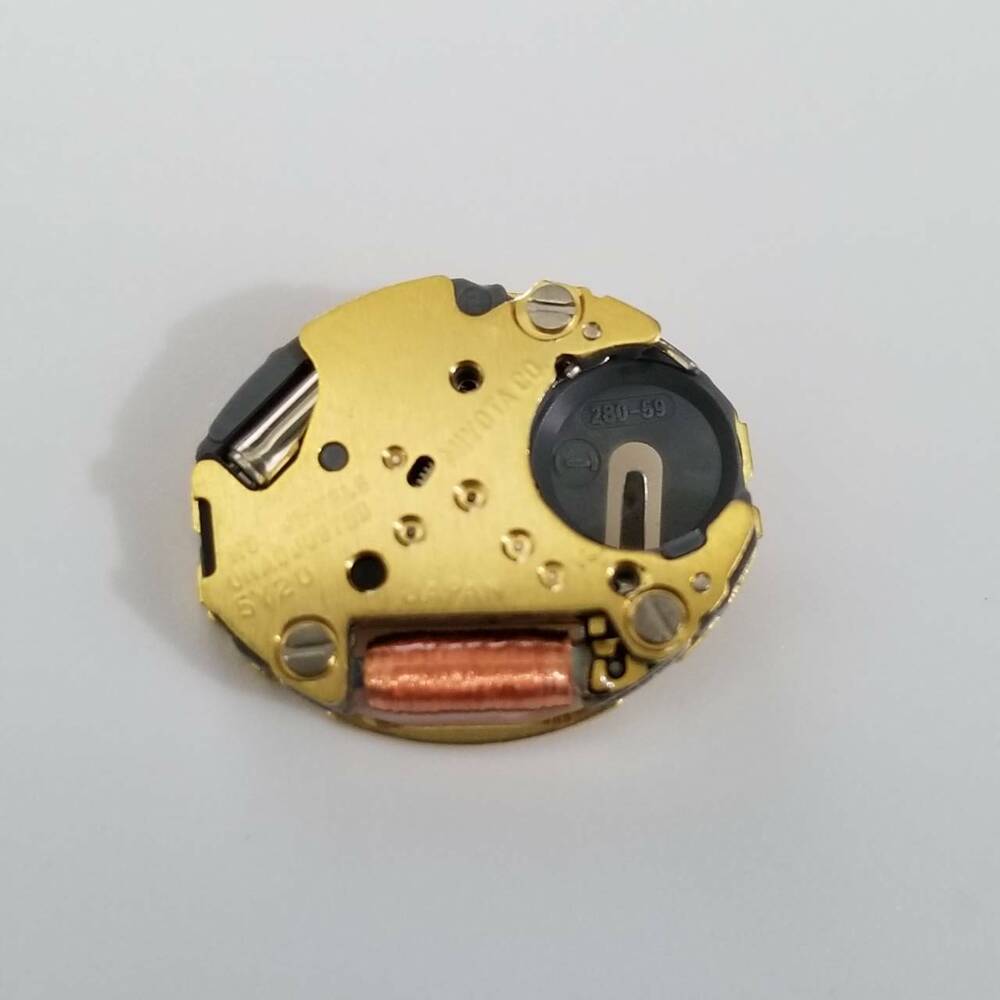 Miyota 5Y20 quartz watch movement repair part for precise timekeeping in 2950, 3220, 5920 models.
