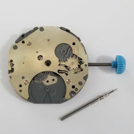 Miyota 6P05 quartz watch movement replacement part for precise timekeeping in repairs.