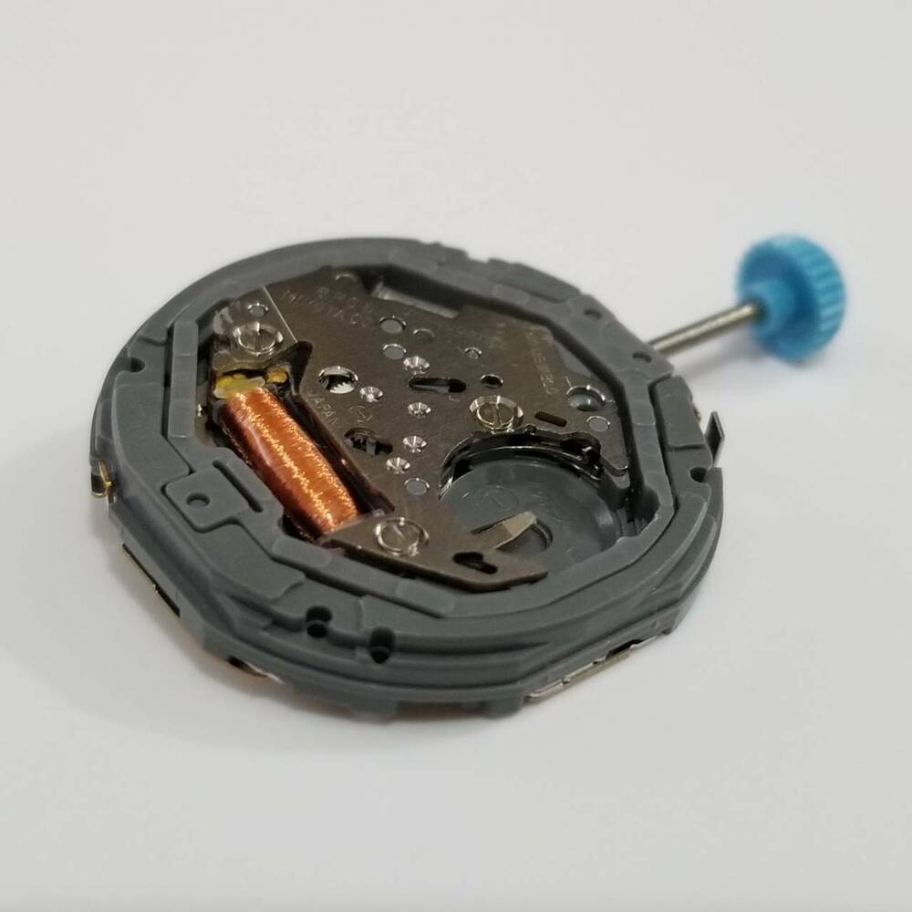 Miyota 6P05 quartz watch movement by Citizen for accurate timekeeping in watch repairs.