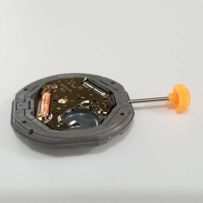 Miyota 1M12 quartz watch movement repair part, compatible with models 1110 and 1112, ensures precise timekeeping.