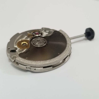 Miyota 9015 automatic watch movement by Citizen, precise mechanism for mechanical watch upgrades and repairs.