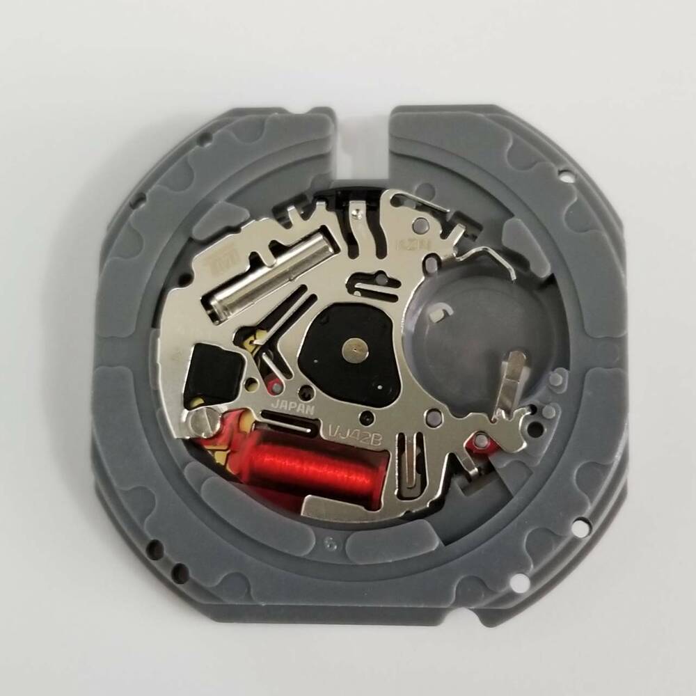 SII VJ42 quartz watch movement repair part for accurate timekeeping replacement.