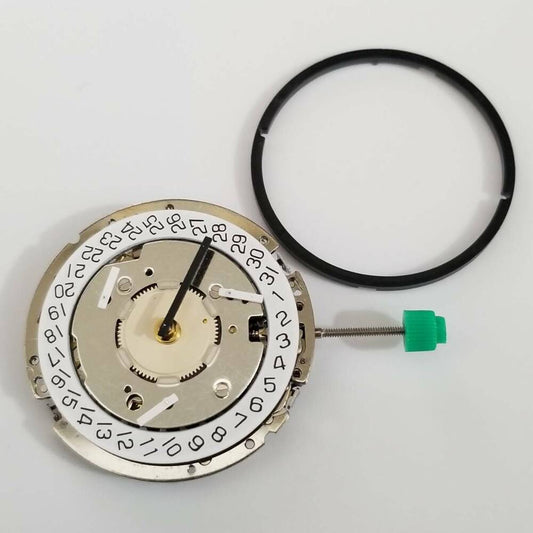 Mouvement à quartz ISA 8174/220, pièces de rechange pour montres argentées, remplace le modèle 8154/220
