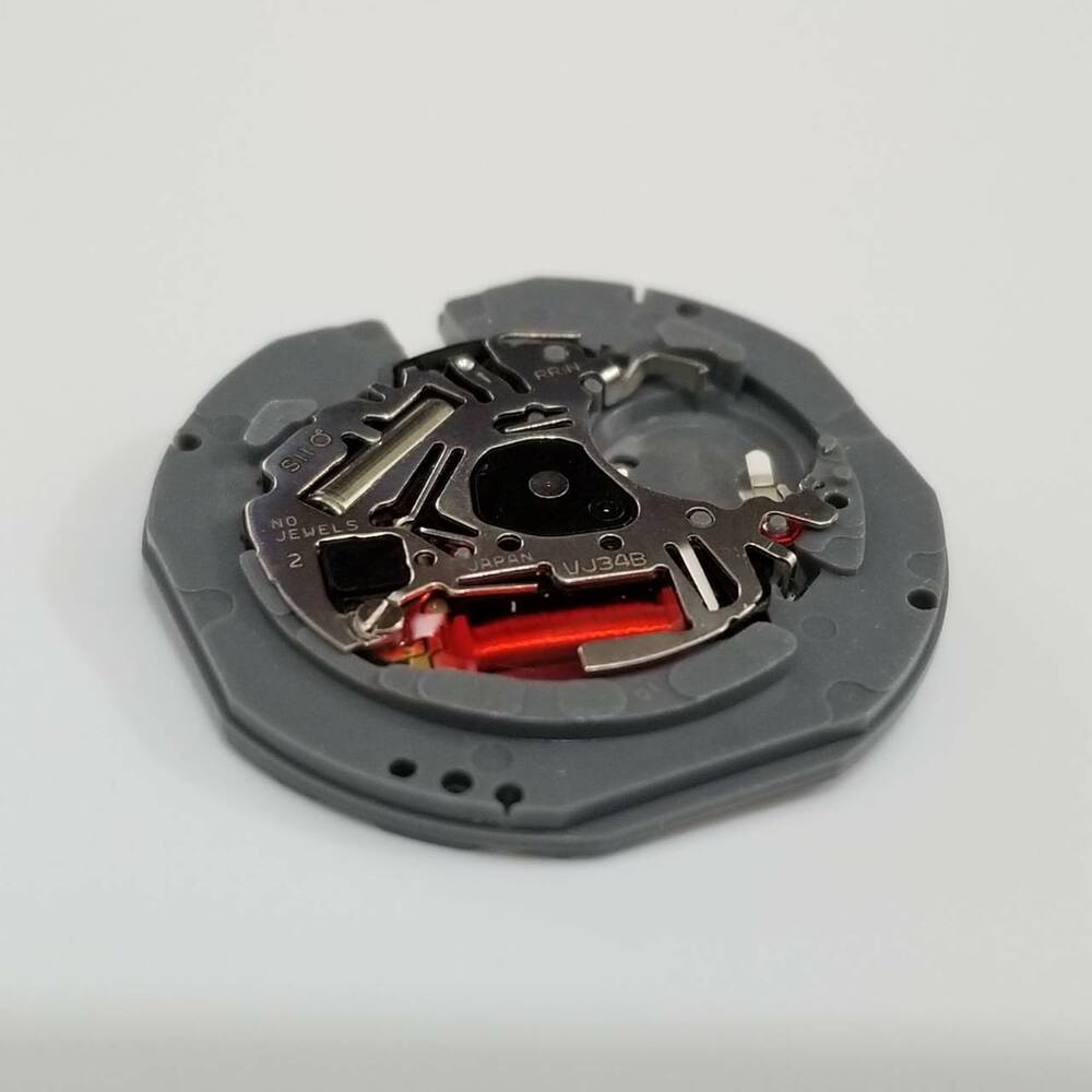 SII VJ34 quartz movement watch repair part for accurate and durable timekeeping.