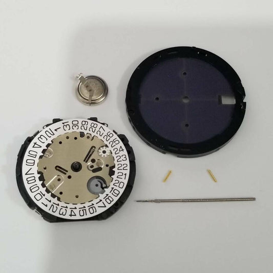 S. Epson VR43 solar quartz watch repair part with durable movement for precise timekeeping