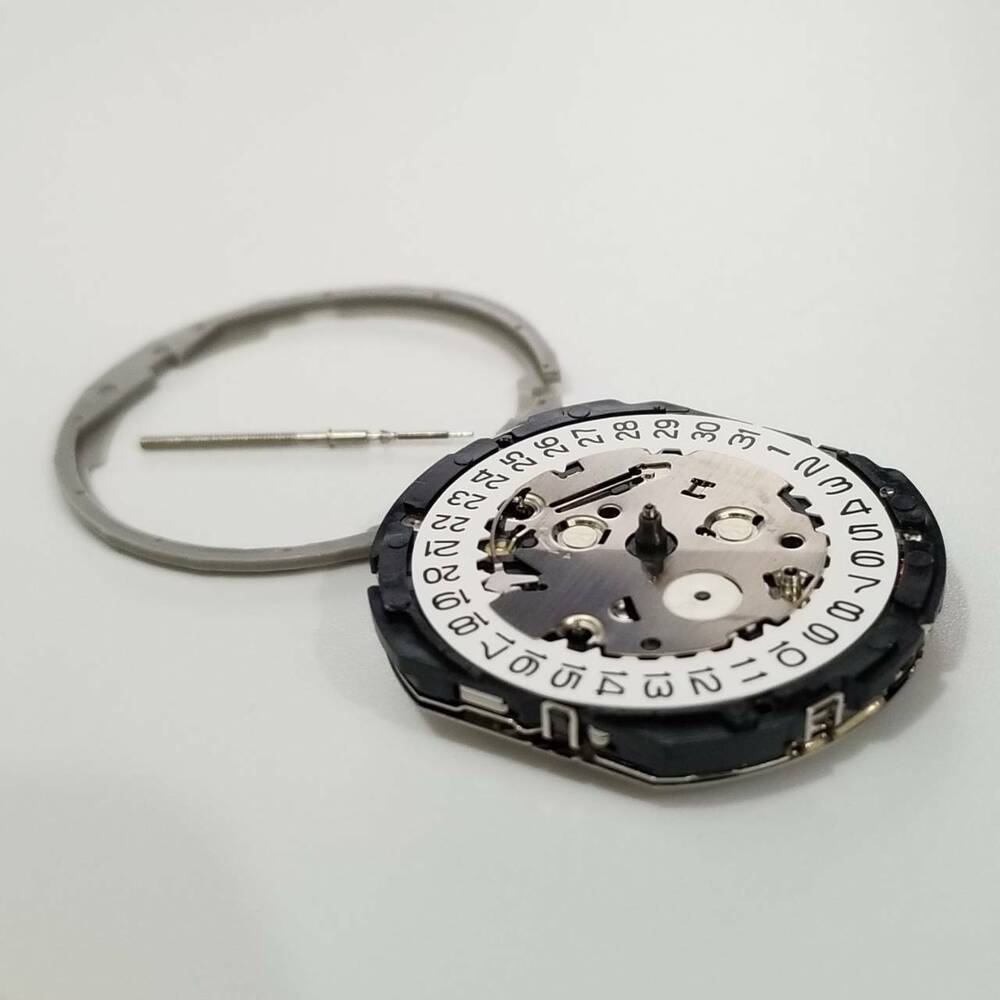 S. Epson YM62 quartz watch movement repair part, compatible replacement for 7T62 models.