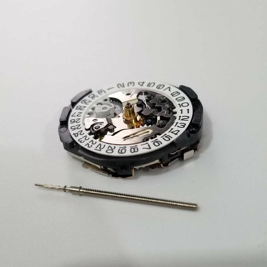 S. Epson AL82 quartz movement watch repair part, precise gear mechanism for accurate timekeeping.