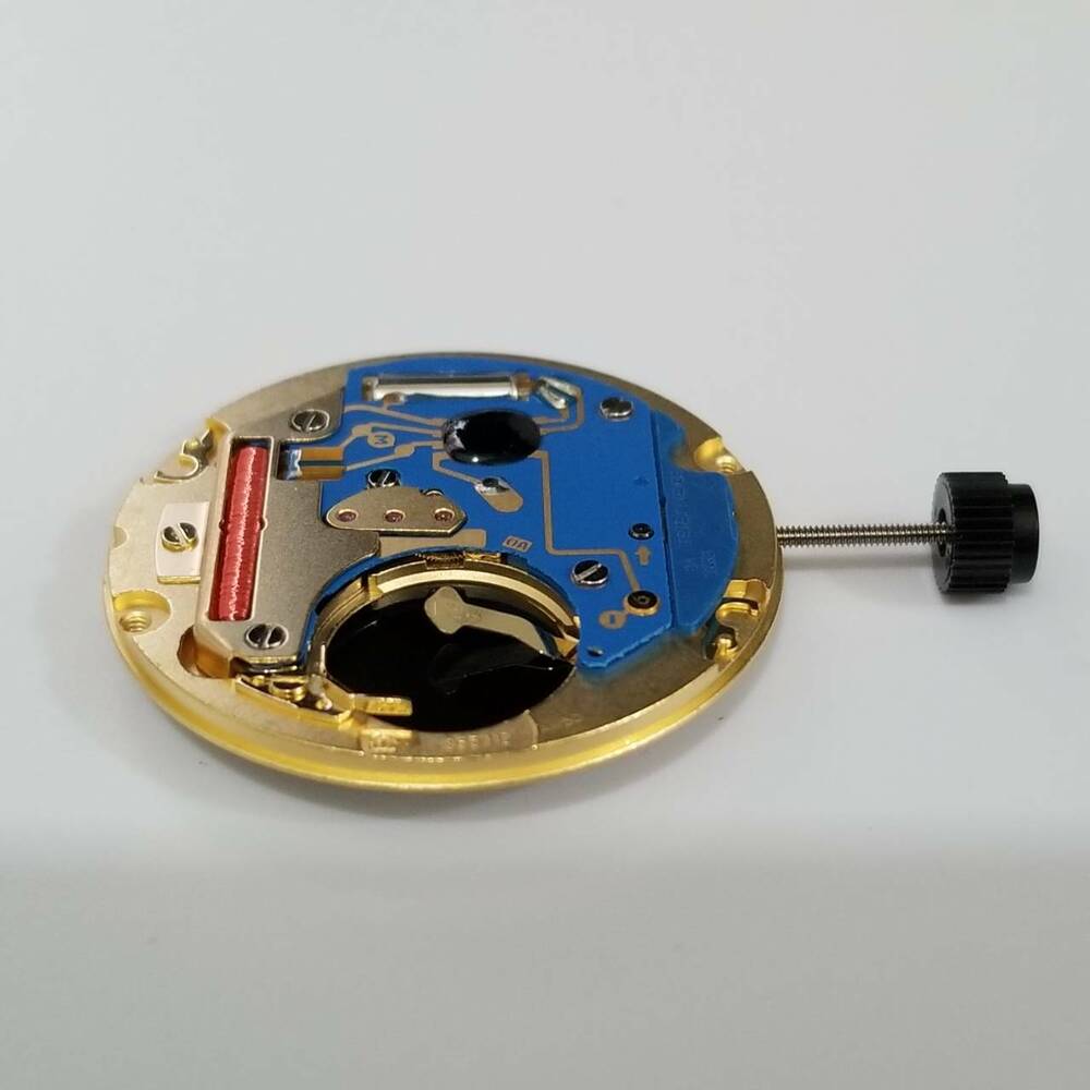 ETA 955.112 quartz watch movement showcasing precision parts, compatible with F06.111 series models.