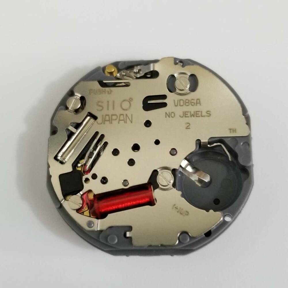 SII VD86 quartz watch movement for accurate repairs and precise watch accessory replacements.