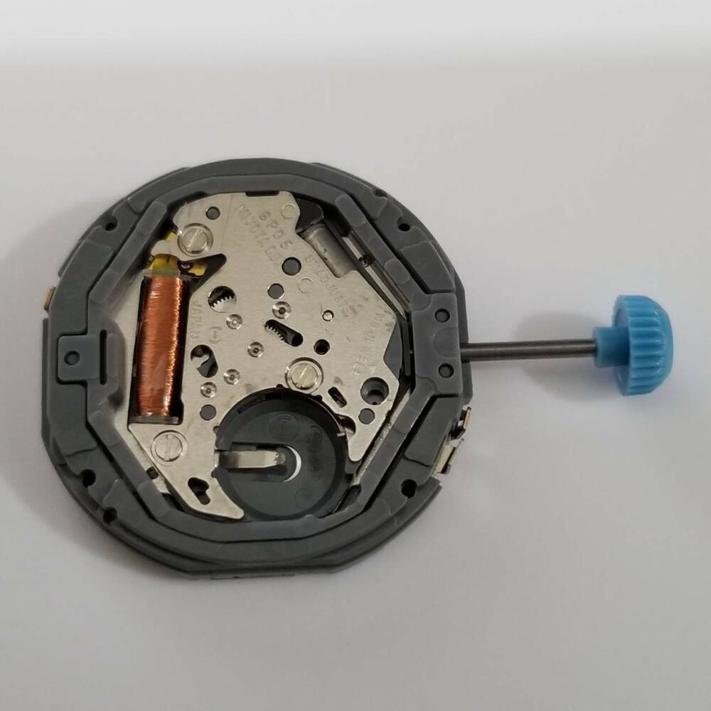 Miyota 6P05 quartz watch movement by Citizen for accurate timekeeping in watch repairs.